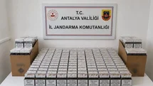 Antalya'da Kaçak Tütün Operasyonu