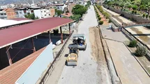Nazilli'de Asfalt Çalışmaları Başladı
