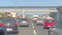 Düzce'de Ambulansa Yol Verme Uygulaması