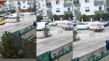 Yenişehir Hürriyet Mahallesi’nde İki Araç Çarpıştı: Çarpışma Anı Anbean Kaydedildi