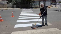 Şırnak’ta yaya geçitleri ve yol çizgileri yenileniyor