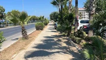 Otelin önüne bıraktığı motosikleti sabah göremeyince hırsızlığı güvenlik kamerasından gördü