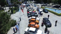Çorum’da klasik otomobil rüzgarı: Vatandaşlar büyük ilgi gösterdi