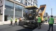 Özgürlük Mahallesi'nde Asfalt Çalışması
