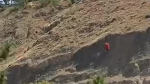 Elazığ'da Dağlık Alan Yangını