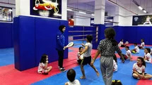 Kağıthane Belediyesi’nin düzenlediği Yaz Spor Okulları’nda eğitimler hızla devam ediyor