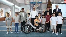 Başkan Geçit, " Rotamız Cami neşesi" etkinliğinde çocukların coşkusuna ortak oldu