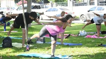 Kuşadası’nda Sabah Sporuna Yoğun İlgi
