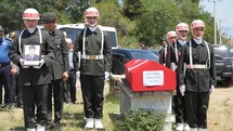 Tekirdağ'da Kıbrıs Gazisi Uğurlandı