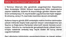DMM'den DOA Uygulaması ile İlgili Yalanlama