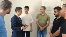 Hatay'da Köy Konutları İnşaatı Devam Ediyor