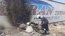 Dörtyol'da İş Yerinde Yangın Kontrol Altına Alındı