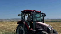 Akyaka'da Çiftçilerle Hasat Etkinliği