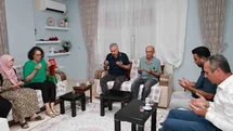 Mersin'de Şehit Ailesine Ziyaret