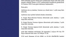 Emekli Sandığı Zam Farkı Ödemeleri Başlıyor