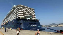 Bodrum'a Gelen Yolcu Gemisi