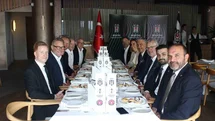 Beşiktaş’tan, UEFA ve Midtjylland heyetlerine dostluk yemeği