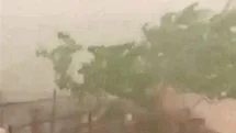 İpsala’da dolu ve sağanak yağış etkili oldu