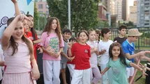 Yaz akşamı etkinliği şenliğe dönüştü