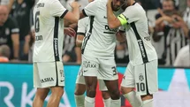 UEFA Avrupa Ligi: Beşiktaş: 1 - Midtjylland: 0 (İlk yarı)
