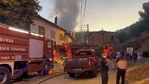 Bursa'da Yangın Faciası