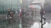 İstanbul'da Yağmur Etkili Oldu