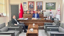 Başkan Aküzüm, sağlık çalışanlarının sorunlarını İl Sağlık Müdürü Asiltürk’e iletti