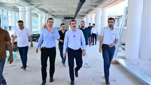 Yavuzselim'de Kapalı Pazar Alanı İnşaatı Devam Ediyor