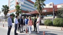 Rektör Kent, ADÜ Hastanesi’ndeki otopark çalışmalarını inceledi