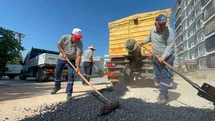 Adıyaman'da Üstyapı Çalışmaları Devam Ediyor