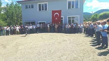 Hisarcık Aşağı Yoncaağaç Köyü’nde Çok Amaçlı Salon açıldı ve hayır yemeği düzenlendi