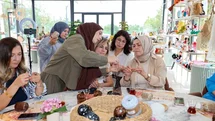 Başiskele'de Kadınlardan Saç Filesi Üretimi