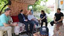 Eskişehir'de Şehit Babasına Ziyaret