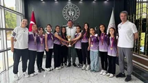 Kayseri'de Şampiyon Sporcuların Ziyareti