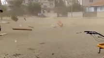 Tokat'ta Fırtına ve Sağanak Yağışlar Etkili Oldu