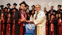 Erciyes Üniversitesi'nde Mezuniyet Töreni