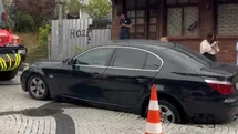 Eyüpsultan'da Yolda Çökme Olayı