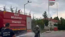 Bolu’da İtfaiye Stajı Eğlenceli Bitti