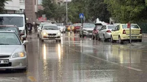 Bolu'da Sağanak Yağış Etkili Oldu