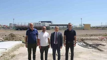 Sivas’ta Modern Futbol Sahası Yapılıyor