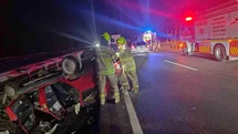 Susurluk'ta Tek Taraflı Trafik Kazası