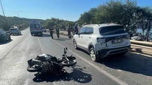 Alanya'da Motosiklet Kazası