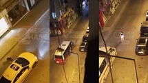 Zeytinlibahçe Caddesi’nde Sürücülere Zor Anlar: Yoldan Geçen Araçları Durdurup Laf Attı!