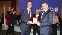 Erzurum'da Aras Elektrik'e Teşekkür Plaketi