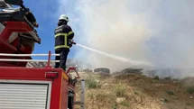 Kırıkhan'da Depo Yangını Gerçekleşti