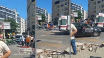 Mersin Adliye Kavşağı’nda Motosiklet Kazası: Yaralılar Hastaneye Kaldırıldı