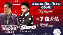 Karabük'te Hakan Peker ve Sefo Konser Verecek