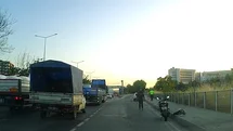 Eskişehir'de Motosiklet Kazası