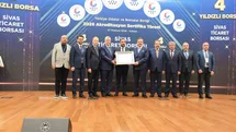 Sivas Ticaret Borsası'na Akreditasyon Sertifikası Verildi