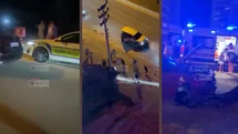 Mezitli’de Gece Yarısı Kaza: Yabancı Plakalı Lüks Araç Karıştı, 2 Yaralı